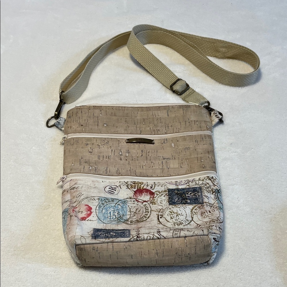 Dream Beige and Cream Crossbody Bag